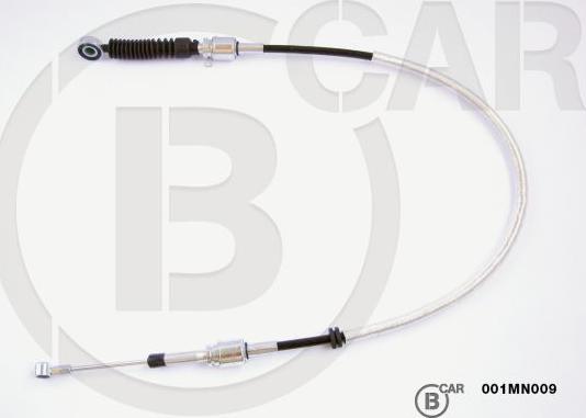 B CAR 001MN009 - Трос, наконечник, ступенчатая коробка передач abcparts.ee