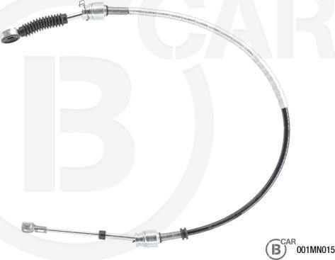 B CAR 001MN015 - Трос, наконечник, ступенчатая коробка передач abcparts.ee