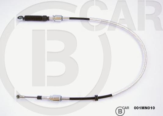 B CAR 001MN010 - Трос, наконечник, ступенчатая коробка передач abcparts.ee