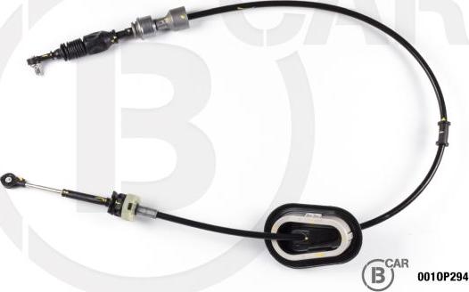 B CAR 001OP294 - Трос, наконечник, ступенчатая коробка передач abcparts.ee