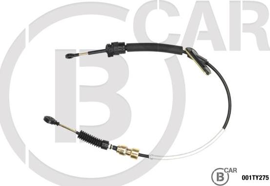 B CAR 001TY275 - Трос, наконечник, ступенчатая коробка передач abcparts.ee
