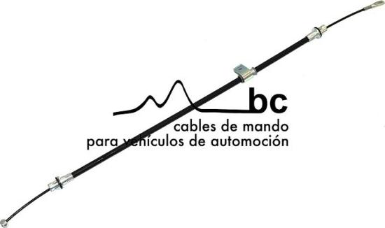 Beca Cables 2001746 - Тросик, cтояночный тормоз abcparts.ee