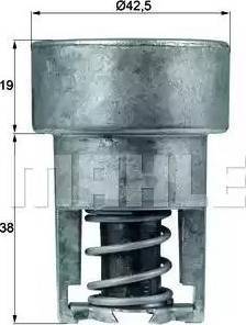 BEHR TX 98 89 - Термостат охлаждающей жидкости / корпус abcparts.ee