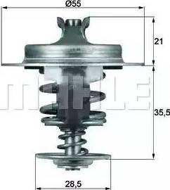 BEHR TX 67 83D - Термостат охлаждающей жидкости / корпус abcparts.ee