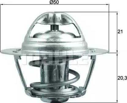 BEHR TX 196 83D - Термостат охлаждающей жидкости / корпус abcparts.ee