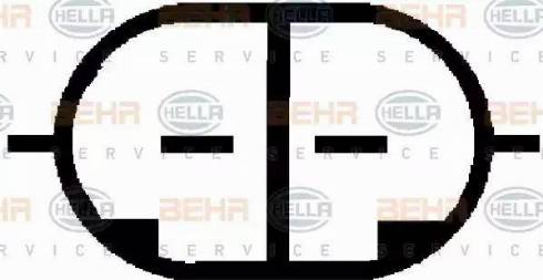 BEHR HELLA Service 8FK 351 102-081 - Компрессор кондиционера abcparts.ee
