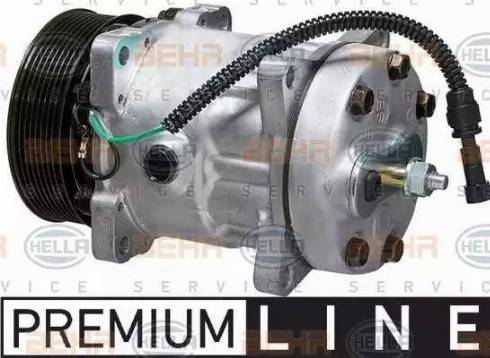 BEHR HELLA Service 8FK 351 135-241 - Компрессор кондиционера abcparts.ee