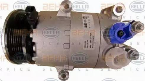 BEHR HELLA Service 8FK 351 334-421 - Компрессор кондиционера abcparts.ee