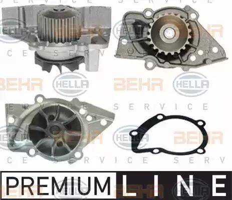 BEHR HELLA Service 8MP 376 801-621 - Водяной насос abcparts.ee