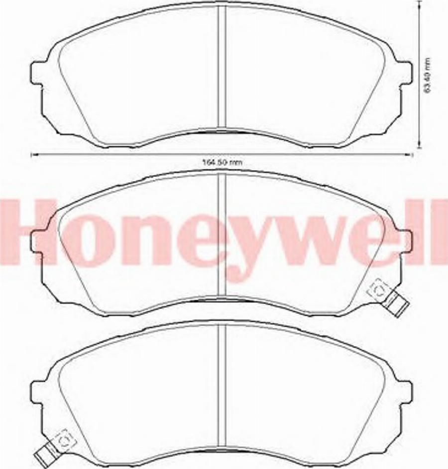 BENDIX 572619B - Тормозные колодки, дисковые, комплект abcparts.ee