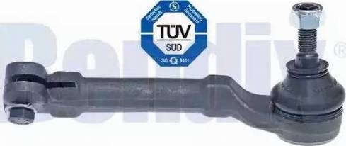 BENDIX 040804B - Наконечник рулевой тяги, шарнир abcparts.ee