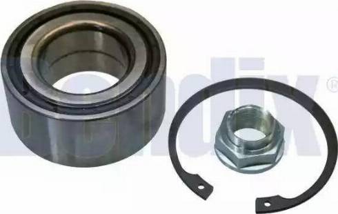BENDIX 050661B - Комплект подшипника, ступицы колеса abcparts.ee