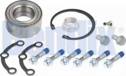 BENDIX 051252B - Комплект подшипника, ступицы колеса abcparts.ee
