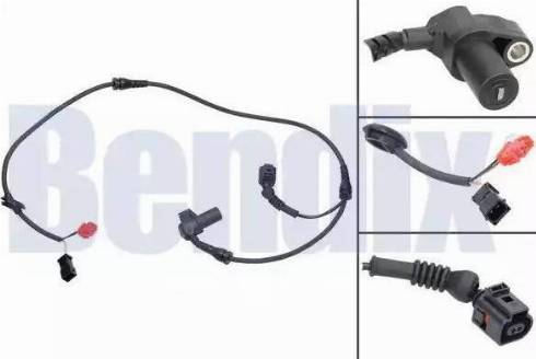 BENDIX 058141B - ABS датчик, частота вращения колеса abcparts.ee