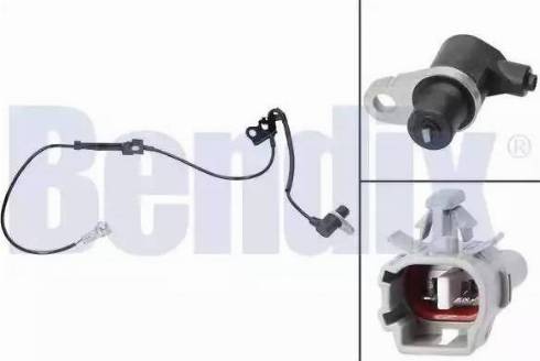 BENDIX 058381B - ABS датчик, частота вращения колеса abcparts.ee