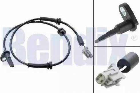 BENDIX 058208B - ABS датчик, частота вращения колеса abcparts.ee