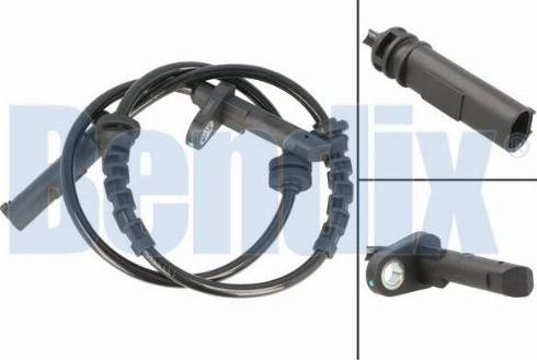 BENDIX 058788B - ABS датчик, частота вращения колеса abcparts.ee