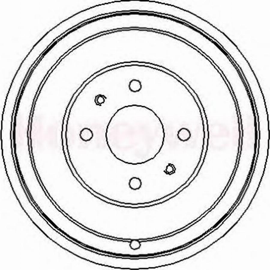 BENDIX 329022 B - Тормозной барабан abcparts.ee