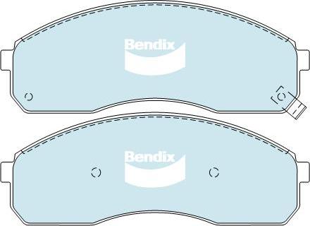 BENDIX DB1489 4WD - Тормозные колодки, дисковые, комплект abcparts.ee