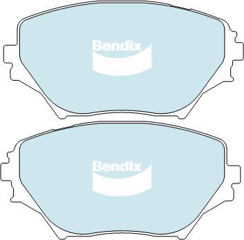 BENDIX DB1432 4WD - Тормозные колодки, дисковые, комплект abcparts.ee