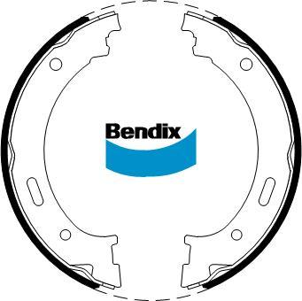 Bendix-AU BS5254 - Комплект тормозов, ручник, парковка abcparts.ee