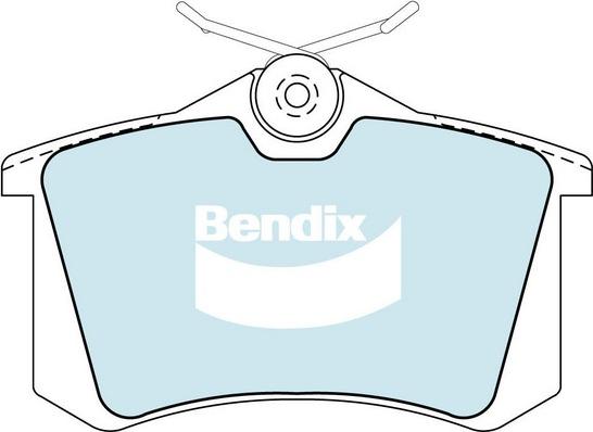 Bendix-AU DB1192 ULT+ - Тормозные колодки, дисковые, комплект abcparts.ee