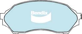 Bendix-AU DB1358 GCT - Тормозные колодки, дисковые, комплект abcparts.ee