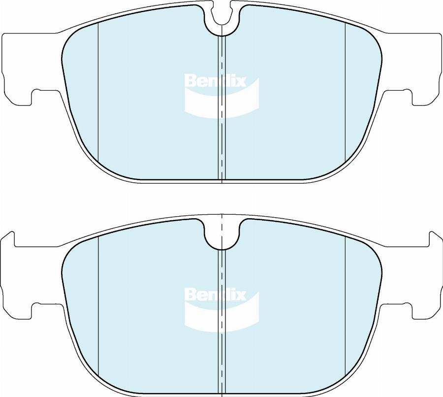 Bendix-AU DB2719 Euro+ - Тормозные колодки, дисковые, комплект abcparts.ee