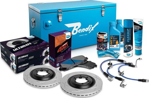 Bendix-AU U4WD-BUK29 - Комплект экономичных тормозов abcparts.ee