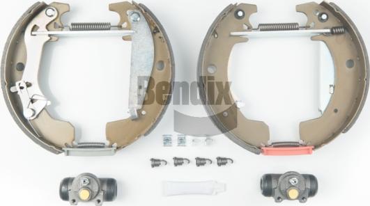 BENDIX Braking BXK1322 - Комплект тормозных колодок, барабанные abcparts.ee