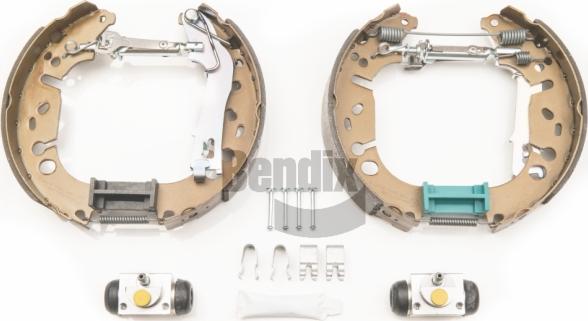 BENDIX Braking BXK2199 - Комплект тормозных колодок, барабанные abcparts.ee