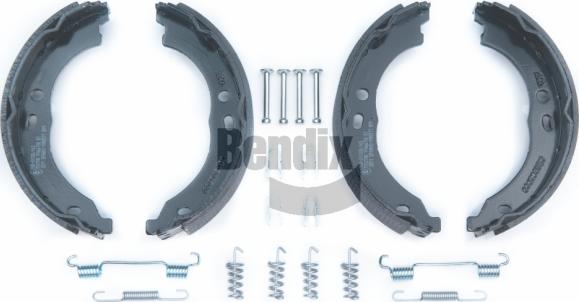 BENDIX Braking BXS1209 - Комплект тормозов, ручник, парковка abcparts.ee