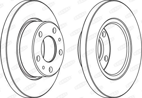 Beral BCR194A - Тормозной диск abcparts.ee
