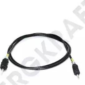 BergKraft BK9002458 - Тросик газа abcparts.ee