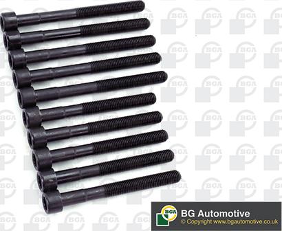 BGA BK5334 - Комплект болтов головки цилиндра abcparts.ee