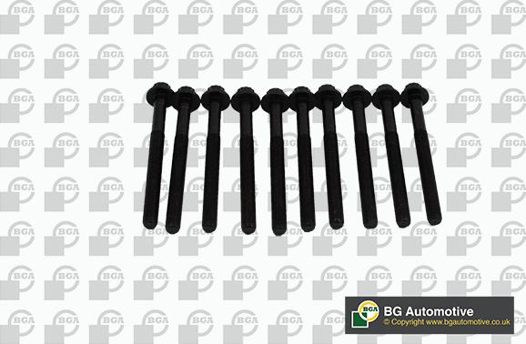BGA BK3605 - Комплект болтов головки цилиндра abcparts.ee