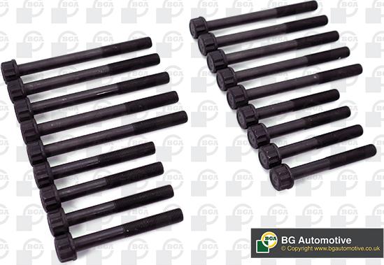BGA BK3306 - Комплект болтов головки цилиндра abcparts.ee