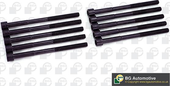 BGA BK2307 - Комплект болтов головки цилиндра abcparts.ee