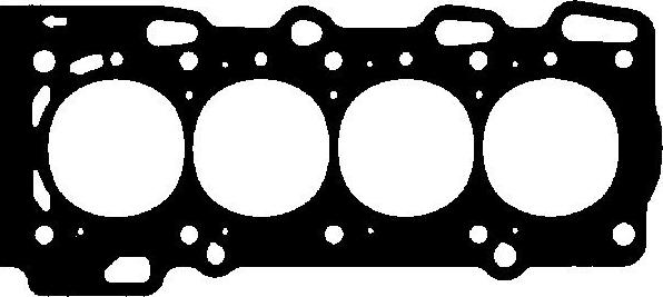 BGA CH3528 - Прокладка, головка цилиндра abcparts.ee