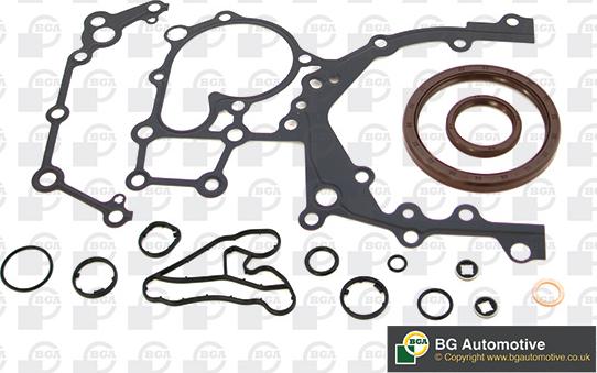BGA CK9581 - Комплект прокладок, блок-картер двигателя abcparts.ee