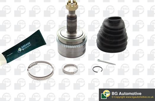 BGA CV6102A - Комплект ШРУСа, приводной вал, шарнир abcparts.ee