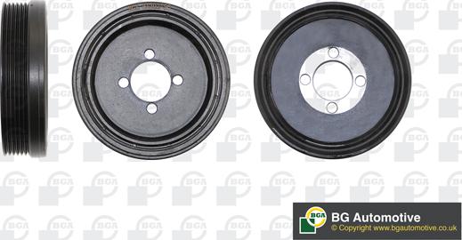 BGA DP1206 - Шкив коленчатого вала abcparts.ee
