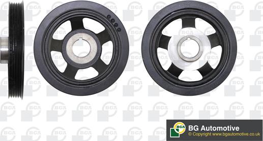 BGA DP1213 - Шкив коленчатого вала abcparts.ee