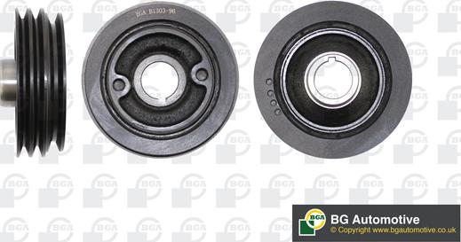 BGA DP1731 - Шкив коленчатого вала abcparts.ee
