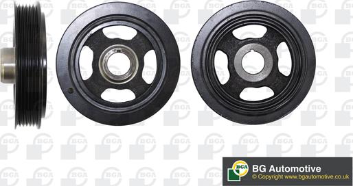 BGA DP7019 - Шкив коленчатого вала abcparts.ee