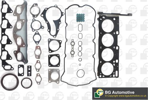 BGA HK9769 - Комплект прокладок, головка цилиндра abcparts.ee
