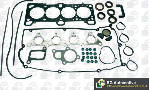 BGA HK0778 - Комплект прокладок, головка цилиндра abcparts.ee