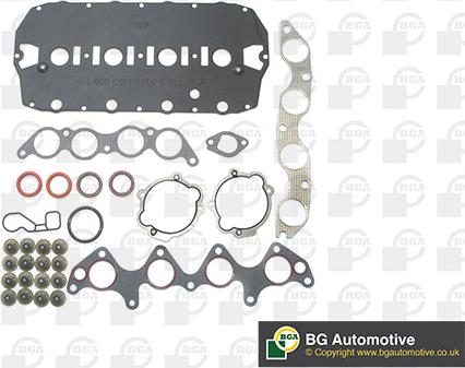BGA HK3589 - Комплект прокладок, головка цилиндра abcparts.ee