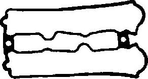 BGA RC0318 - Прокладка, крышка головки цилиндра abcparts.ee