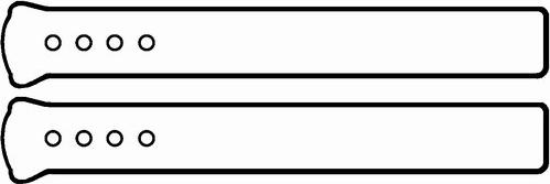 BGA RK5358 - Комплект прокладок, крышка головки цилиндра abcparts.ee